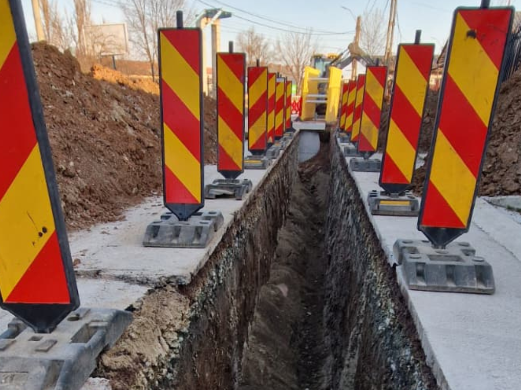 Stadiul lucrarilor la proiectul de canalizare Snagov