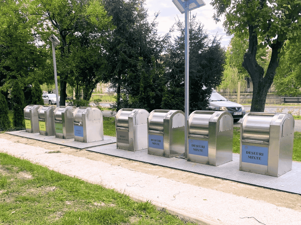 Platforme ingropate pentru colectarea deseurilor la Baia Mare